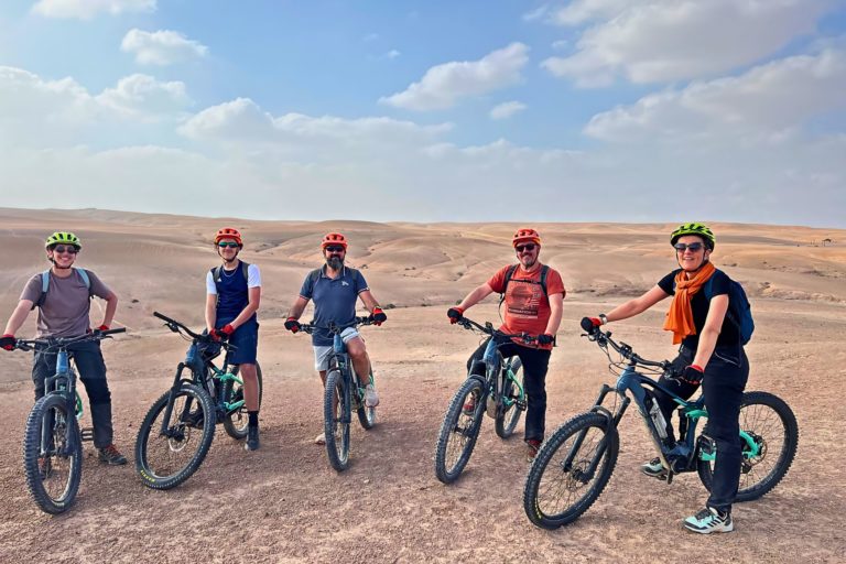 Desert agafay ebike marrakech